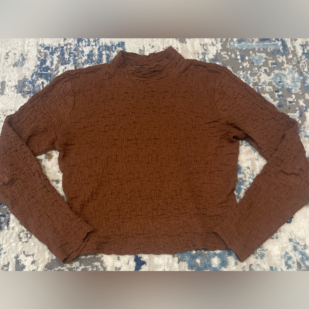 Cute long sleeve cowl neck